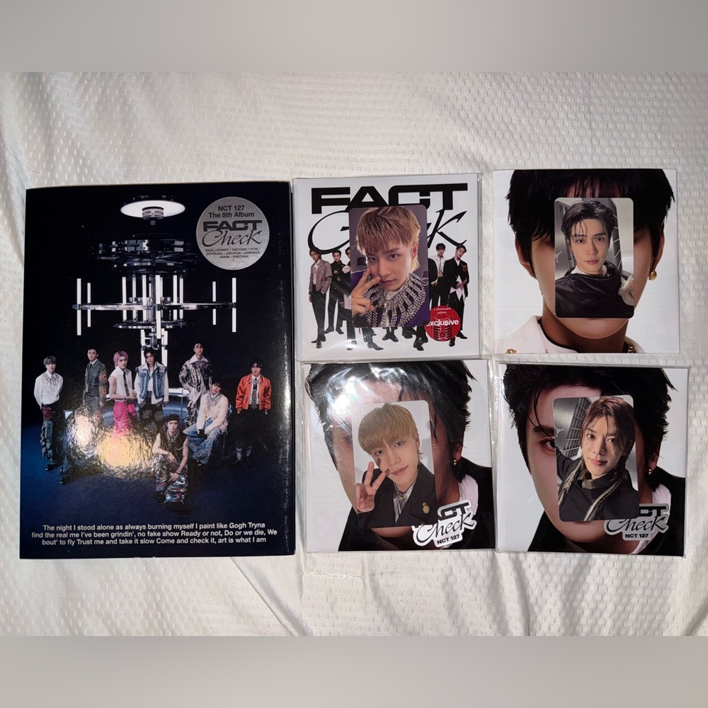 NCT 127 - Fact Check 5th Full Album bundle